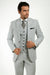 Men's Big & Tall Seersucker Sear sucker suit Black