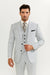 Men's Big & Tall Seersucker Sear sucker suit Black