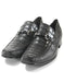 Mens Black Genuine Caiman Belly And Lizard Slip On By Los Altos