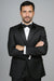 Tiglio Suit - Signature Menswear Wool Fabric SuitsOutlet - Brand Men's 2-button Black Tuxedo  - High End Suits - High Quality Suits