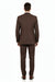 Men’s Brown Pinstripe 3-Piece Suit – Classic Business and Formal Wear with Vest