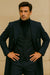 Men's Charcoal Grey - Dark Gray Fabric Double breasted Overcoat  44 inch full length Topcoat
