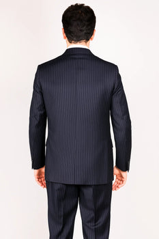Men's Classic Two Buttons pinstripe