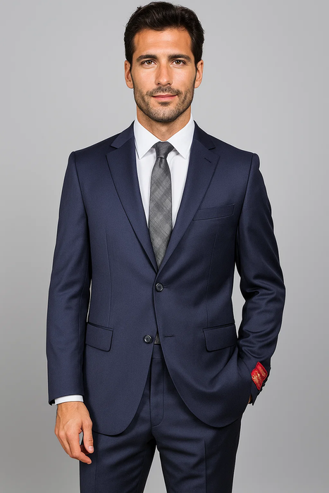 Men's Dark Navy Blue Suit 