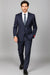 Tiglio Suit - Signature Menswear Wool Fabric SuitsOutlet - Brand Men's Dark Navy Blue Suit For Men 2-button Suit  - High End Suits - High Quality Suits
