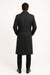 Men's Dress Coat Dress Coat Top Coat Buttons Closure Double Breasted Overcoat Charcoal Grey Full Length Maxi Coat