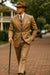 Men's Great Gatsby Brown Suits