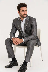 Men's Grey Tuxedo