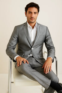 Men's Grey Tuxedo