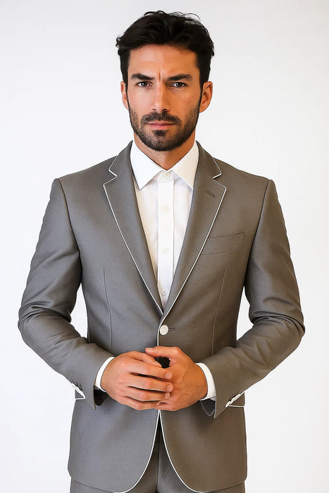 Men's Grey Tuxedo