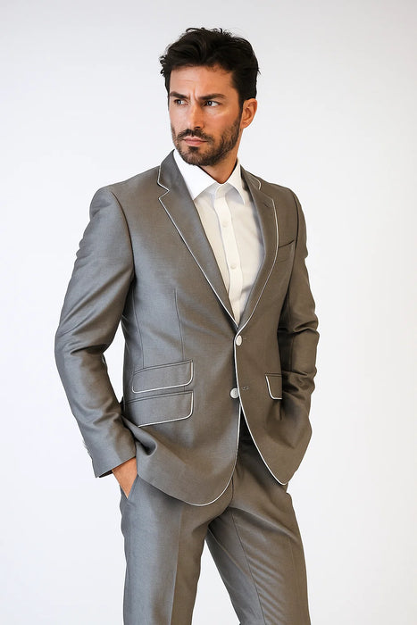 Men's Grey Tuxedo
