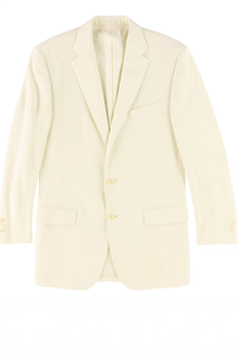 Men's Ivory Cream Off White Two Button Cheap Priced Blazer