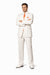 Men’s Ivory Cream Tuxedo – 2 Button Wedding Suit for Groom & Formal Events