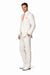 Men’s Ivory Cream Tuxedo – 2 Button Wedding Suit for Groom & Formal Events