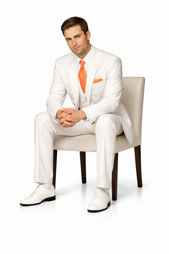 Men’s Ivory Cream Tuxedo