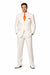 Men’s Ivory Cream Tuxedo – 2 Button Wedding Suit for Groom & Formal Events