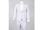 Men's Lavender ~ Lilac 2 Button Cheap Priced Designer Fashion Dress Casual Blazer For Men On Sale seersucker ~ sear sucker Suit Blazer & Pants
