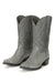 Men's Los Altos Boots 7 Toe Genuine Teju Lizard Sanded Black Leather Boots Handcrafted