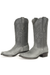 Men's Los Altos Boots 7 Toe Genuine Teju Lizard Sanded Black Leather Boots Handcrafted