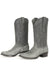 Men's Los Altos Boots 7 Toe Genuine Teju Lizard Sanded Black Leather Boots Handcrafted