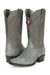 Men's Los Altos Boots 7 Toe Genuine Teju Lizard Sanded Black Leather Boots Handcrafted