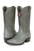 Men's Los Altos Boots 7 Toe Genuine Teju Lizard Sanded Black Leather Boots Handcrafted