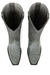 Men's Los Altos Boots 7 Toe Genuine Teju Lizard Sanded Black Leather Boots Handcrafted