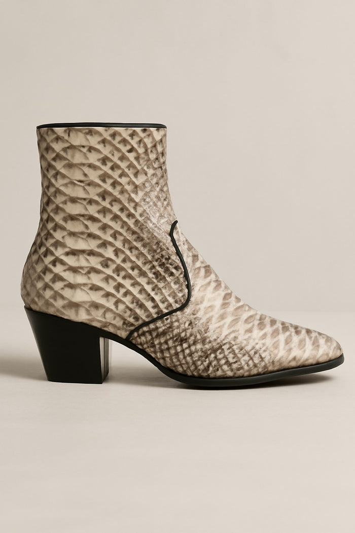 Men's Los Altos Python Ankle Boot 635749 - Image 2