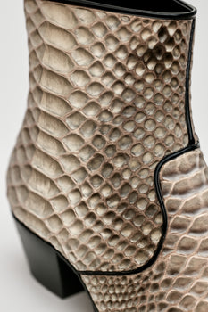 Men's Los Altos Python Ankle Boot 635749 - Image 3