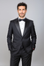 Mantoni Suit - Signature Menswear Wool Fabric SuitsOutlet - Brand Men's One-button Tuxedo - High End Suits - High Quality Suits