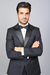 Mantoni Suit - Signature Menswear Wool Fabric SuitsOutlet - Brand Men's One-button Tuxedo - High End Suits - High Quality Suits