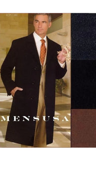 Men's Overcoat Wool 3 Buttons