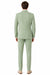 Men's  Notch Label Orange Colour Summer Seersucker Fabric Jacket and Pants 3 Piece Suit
