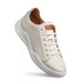 Mens Exotic Sneakers - Alligator Sneakers By Brand in Color White Leather