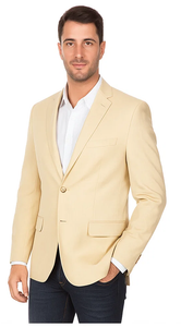 Men's Sand 2 Button Rich Cheap Priced Designer Fashion Dress Casual Blazer On Sale Blazer