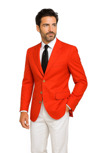Men's Suit Blazer Cheap Priced Designer Fashion Dress Casual Blazer On Sale Blazer Red