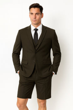 Men's Black Short Suit - Image 5