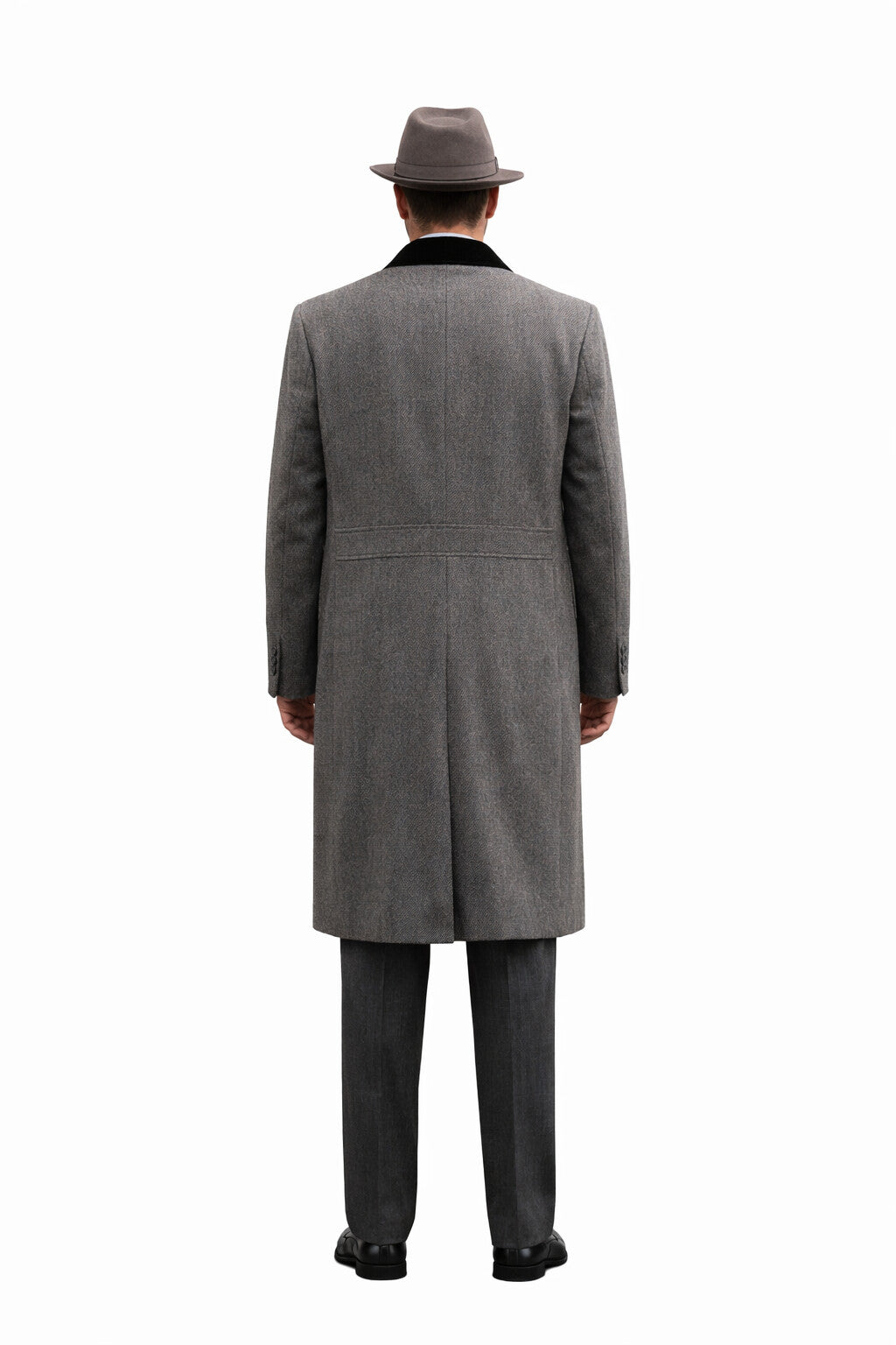 Men's Al Capone Overcoat - Image 8