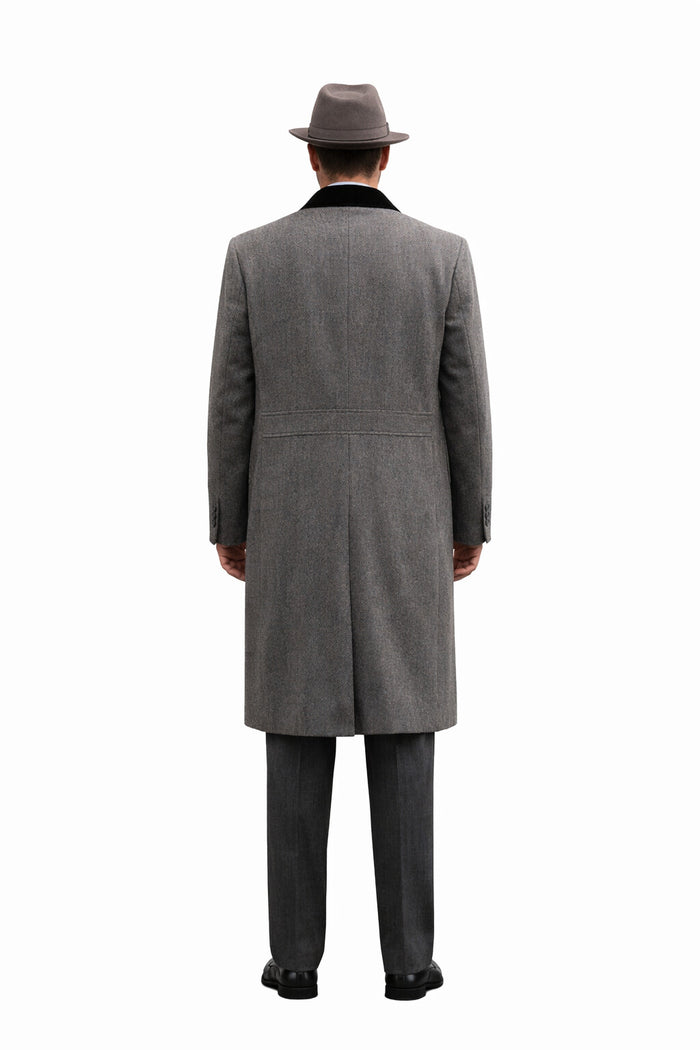 Men's Al Capone Overcoat - Image 8