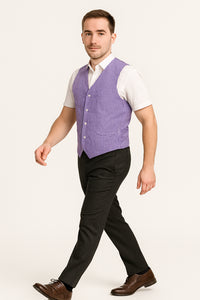 Men's Dark Navy Blue and White Stripe ~ Pinstripe Seersucker Sear sucker suit Vest Set