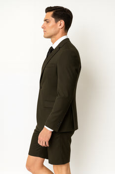 Men's Black Short Suit - Image 6