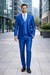 Men's  3 Piece Suit Slim Fit Blue Suit