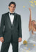 Big And Tall Tuxedo Mens 1 Button Renaissance Shawl Prom Black Tuxedos