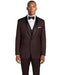 Men's 1 Button Shawl Lapel Burgundy ~ Maroon Tuxedo Jacket & pants  Dinner Jacket Blazer Velvet ~ Velour Fabric