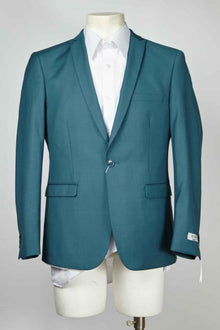 Men's Teal Cheap Priced Designer Fashion Dress Casual Blazer