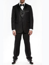 Two Button Classic Tuxedo Black