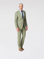 Men's 2 Button Sage Green Suit
