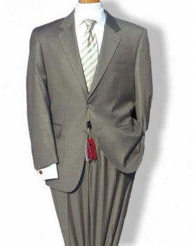 Men's Mordern Fit 2 Button Jacket Suit Taupe - High End Suits - High Quality Suits