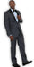 Men'S Albert Nardoni Charcoal Slim Fit Shawl Collar 2 Button Tuxedo Jacket - Mens Grey And Black Tuxedo Wedding - Charcoal Grey Tuxedo