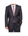 Men'S Gray Micro-Stripe ~ Pinstripe 2-Button Discounted Cheap Priced Business Suits Clearance Sale For Men 2 Piece Suits - Two Piece Business Suits Suit